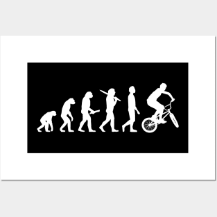 Funny BMX Evolution Gift For BMX Riders Posters and Art